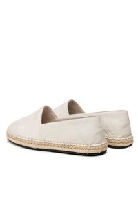 Calvin Klein Espadryle Mono HW0HW01456 Écru. Materiał: skóra #5