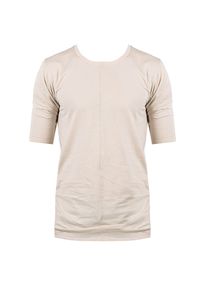 La Haine Inside Us T-shirt "Sebat" | P2208 3M | SEBAT | Mężczyzna | Beżowy. Kolor: beżowy. Materiał: bawełna. Długość: długie #3