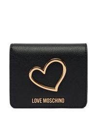 Love Moschino - LOVE MOSCHINO Portfel JC5506PP1OLQ0000 Czarny. Kolor: czarny. Materiał: skóra #1