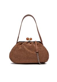Weekend Max Mara Torebka Fortuna 2415511055 Brązowy. Kolor: brązowy