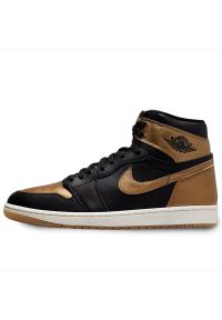 Buty męskie Air Jordan 1 High OG DZ5485-071 - czarno-złote. Kolor: czarny, złoty, wielokolorowy. Materiał: guma, syntetyk, skóra, materiał. Szerokość cholewki: normalna