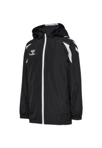 Bluza z kapturem dla dzieci Hummel Core 2.0 All Weather. Typ kołnierza: kaptur. Kolor: czarny, wielokolorowy, biały #1