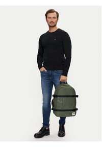 Tommy Jeans Plecak Tjm Daily + Dome Backpack AM0AM12406 Khaki. Kolor: brązowy. Materiał: skóra #3