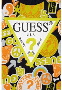Guess komplet bawełniany dziecięcy. Okazja: na co dzień. Materiał: bawełna, dresówka. Długość: długie. Styl: casual, klasyczny #3