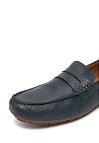 Lasocki Mokasyny SPIKE-24 MB Granatowy. Kolor: niebieski. Materiał: skóra #2