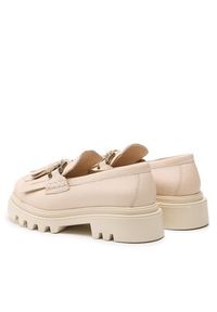 Badura Loafersy 22SS24 Beżowy. Kolor: beżowy. Materiał: skóra #5