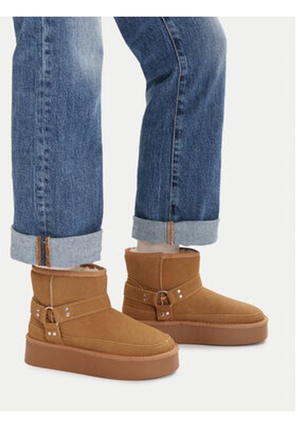 Jenny - JENNY Śniegowce CEO-HY67011-1 Brązowy. Kolor: brązowy. Materiał: syntetyk, materiał