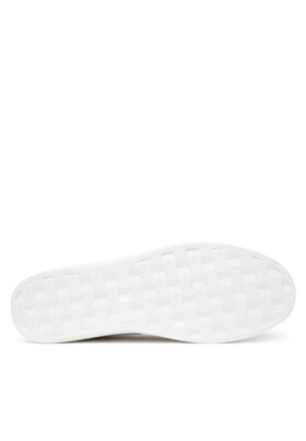 Calvin Klein Jeans Sneakersy Classic Cupsole Mg Su YM0YM01300 Biały. Kolor: biały. Materiał: skóra