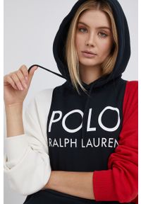 Polo Ralph Lauren - Bluza. Typ kołnierza: kaptur, polo. Materiał: dzianina. Wzór: nadruk #3