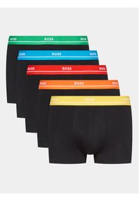BOSS - Boss Komplet 5 par bokserek 50489616 Czarny. Kolor: czarny. Materiał: bawełna
