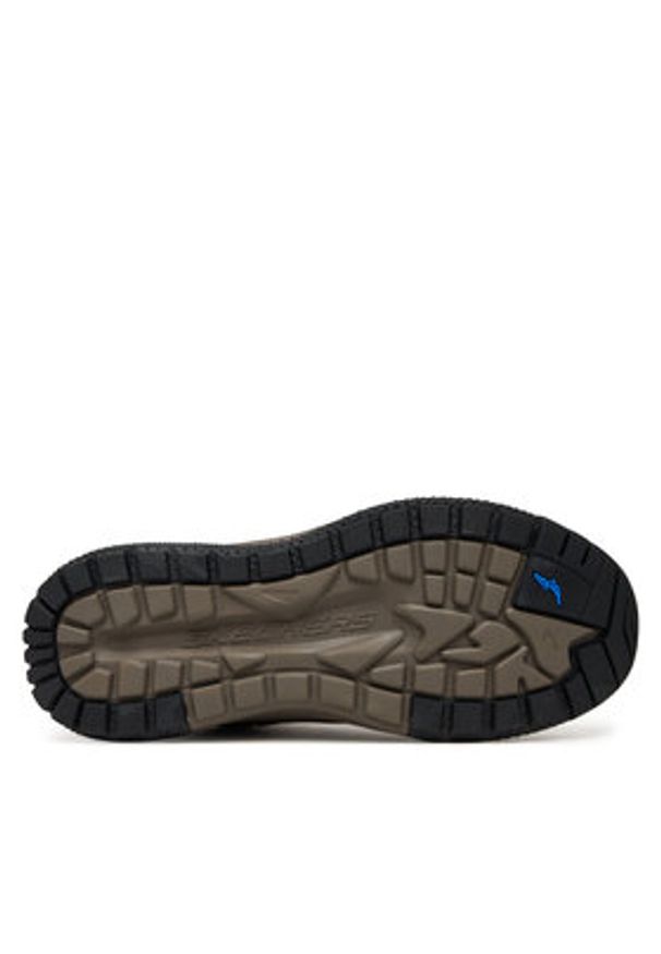 skechers - Skechers Trekkingi Meroe 205285 BRN Brązowy. Kolor: brązowy. Materiał: skóra. Sport: turystyka piesza