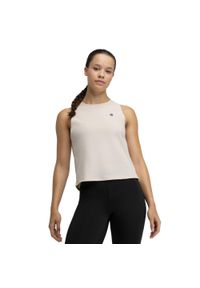 SIROKO - Damska koszulka tank top do biegania w terenie Trekking Siroko Volt Stone. Kolor: beżowy. Materiał: materiał. Długość rękawa: bez rękawów. Sport: turystyka piesza #1