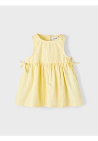 Name it - NAME IT Sukienka 13216747 Żółty Loose Fit. Kolor: żółty. Materiał: bawełna #1