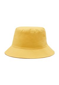 New Era Kapelusz Bucket Essential Tapere 60285014 Żółty. Kolor: żółty. Materiał: materiał #1
