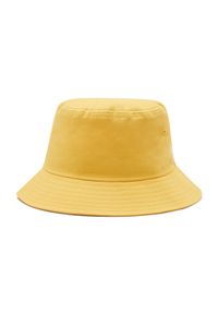 New Era Kapelusz Bucket Essential Tapere 60285014 Żółty. Kolor: żółty. Materiał: materiał