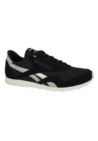 Buty do chodzenia damskie Reebok Nylon Slim. Zapięcie: sznurówki. Kolor: żółty, wielokolorowy, czarny. Materiał: tkanina, materiał, skóra, syntetyk. Szerokość cholewki: normalna. Model: Reebok Nylon. Sport: turystyka piesza