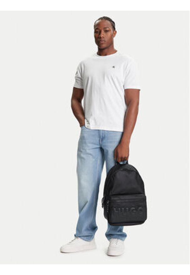 Hugo - HUGO Plecak Nosh 50547114 Czarny. Kolor: czarny. Materiał: materiał