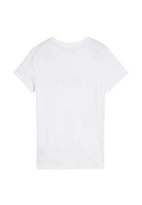 Puma - T-shirt Damski Logo ESS No.1. Kolor: biały