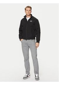 EA7 Emporio Armani Kurtka bomber 8NPB20 PNFZZ 1200 Czarny Regular Fit. Kolor: czarny. Materiał: syntetyk #5