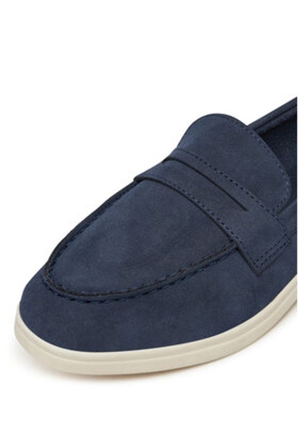 Clara Barson Mokasyny WFA3930-1 Granatowy. Kolor: niebieski. Materiał: materiał