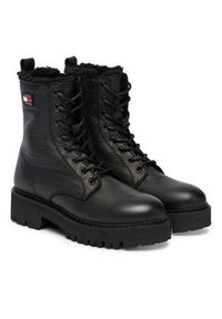 Tommy Jeans Trapery Tjw Urban Laceup Boot Wl EN0EN02906 Czarny. Kolor: czarny. Materiał: skóra #6