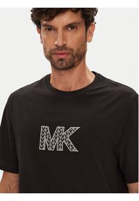 Michael Kors T-Shirt CT552LN1V2 Czarny Regular Fit. Kolor: czarny. Materiał: bawełna