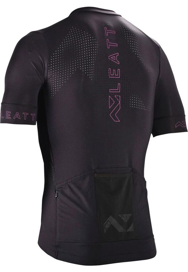 LEATT - Koszulka rowerowa męska Leatt Jersey MTB Endurance 5.0. Kolor: czarny. Materiał: jersey