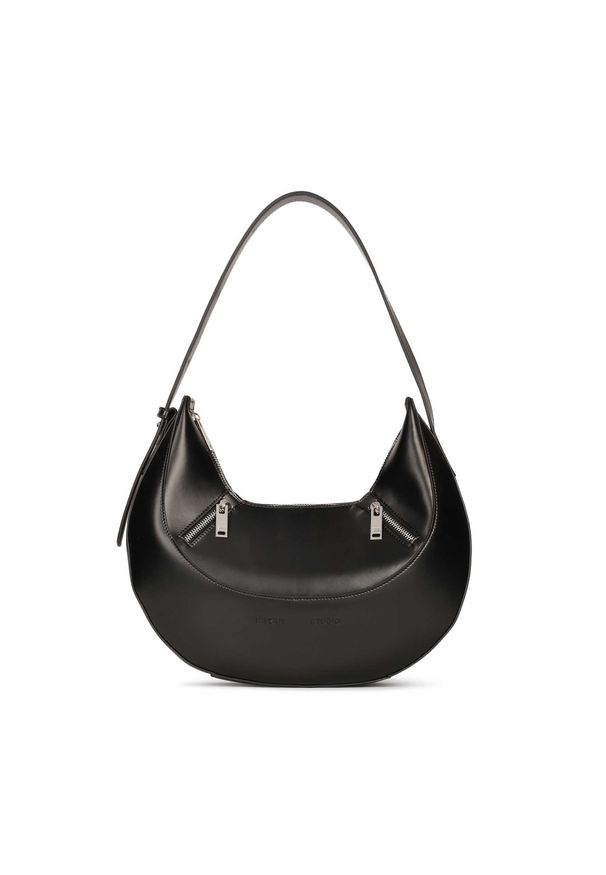 Torebka Kazar Studio Saone 84010-01-00 Black. Kolor: czarny. Materiał: skórzane