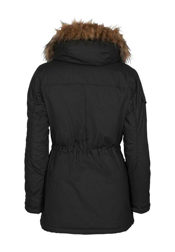 PINEWOOD - Kurtka puchowa damska Pinewood Finnveden Winter Parka. Kolor: czarny. Materiał: puch