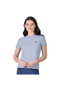 WEATHERBEETA - T-shirt damski w luźnym stylu Weatherbeeta. Kolor: niebieski #1