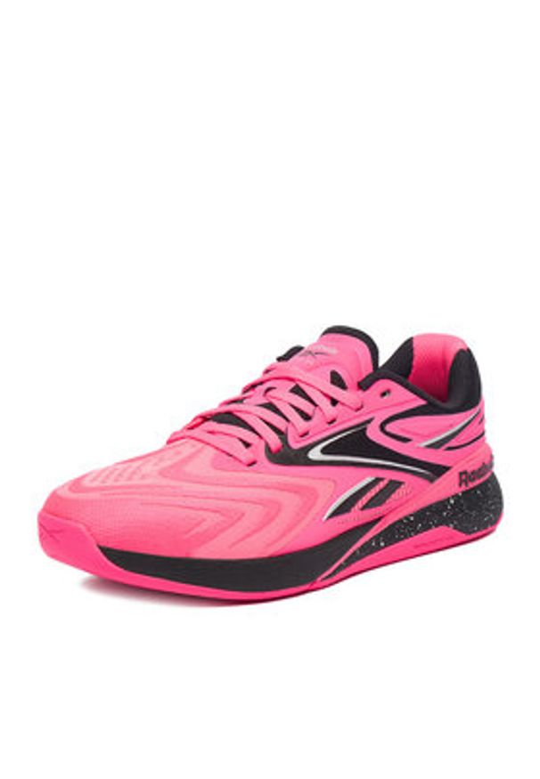 Reebok Buty na siłownię EO-NANO X5 EDGE 100244436 Różowy. Kolor: różowy. Materiał: materiał. Sport: fitness