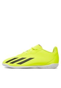 Adidas - adidas Buty X Crazyfast Club Indoor Boots IF0710 Żółty. Kolor: żółty