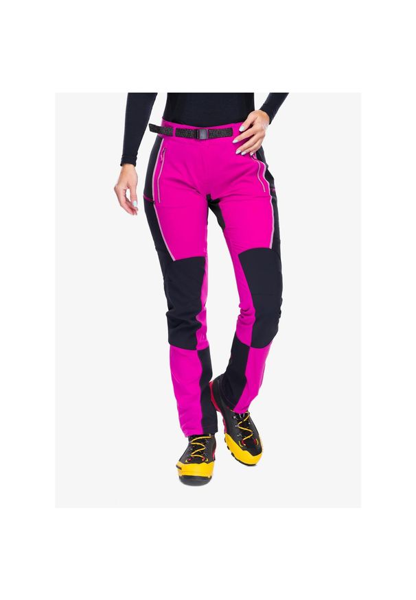 LA SPORTIVA - Spodnie softshell damskie La Sportiva Zupo 2.0 Pant. Kolor: różowy. Materiał: softshell