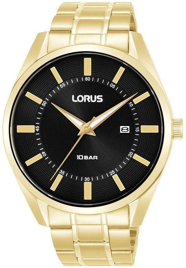 Zegarek Lorus Zegarek męski Lorus RH914SX9 złoty. Kolor: złoty
