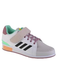 Adidas - Buty treningowe męskie, adidas Power Perfect 3. Kolor: biały