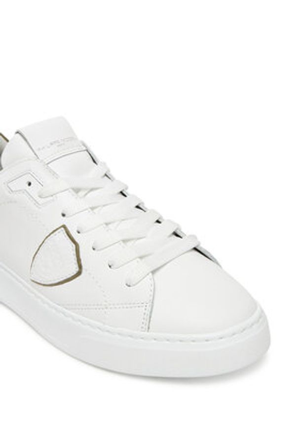 Philippe Model Sneakersy BTLU VD22 Biały. Kolor: biały. Materiał: skóra