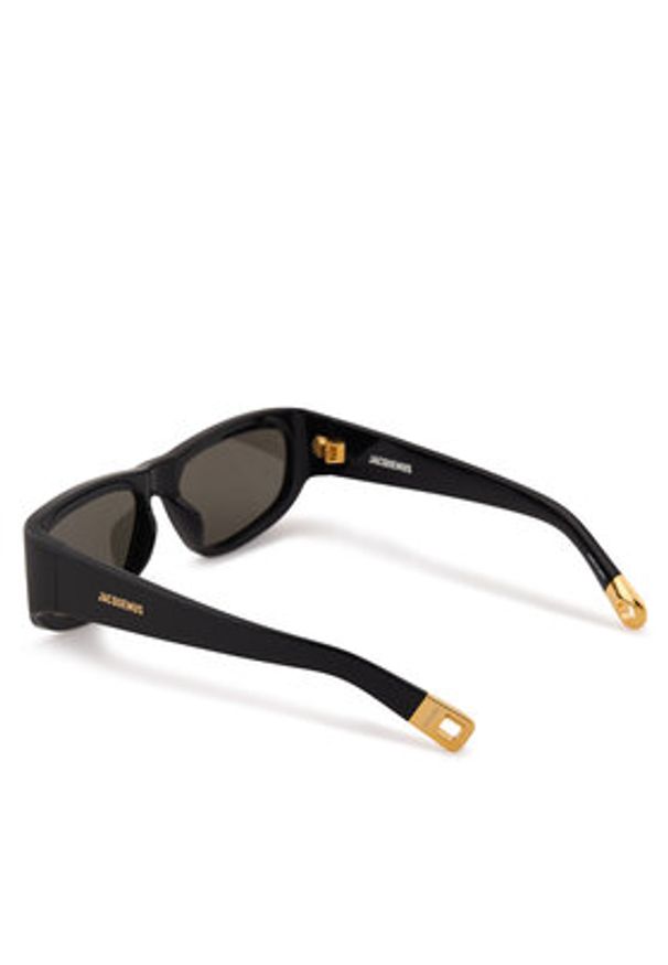JACQUEMUS Okulary przeciwsłoneczne JAC2C1SUN Czarny. Kolor: czarny