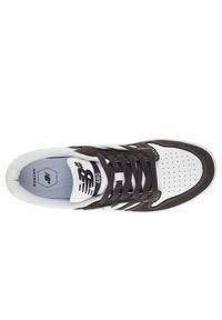 Buty męskie New Balance Numeric NM480BAB – czarne. Kolor: czarny. Materiał: zamsz, skóra, dresówka, materiał, syntetyk, guma. Szerokość cholewki: normalna. Wzór: nadruk. Sport: bieganie #5