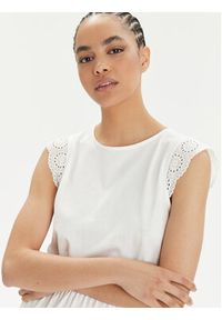 Vero Moda Sukienka letnia Emily 10305216 Biały Regular Fit. Kolor: biały. Materiał: bawełna. Sezon: lato #2