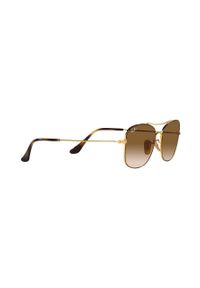 Ray-Ban okulary przeciwsłoneczne 0RB3799 kolor brązowy. Kształt: owalne. Kolor: brązowy #8