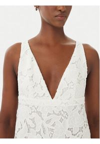 MICHAEL Michael Kors Sukienka letnia MS683HIKR1 Biały Slim Fit. Kolor: biały. Materiał: syntetyk. Sezon: lato #2