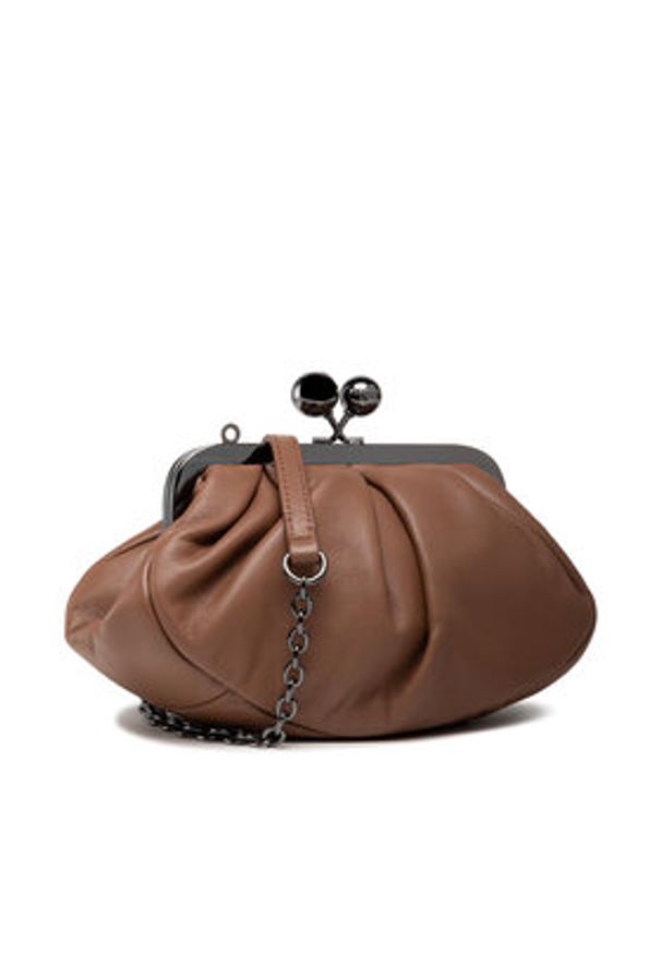 Weekend Max Mara Torebka Prati 55160112600 Brązowy. Kolor: brązowy. Materiał: skórzane