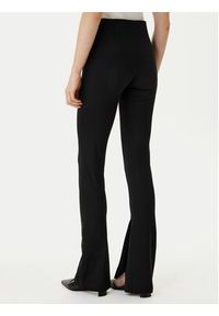 Hugo - HUGO Spodnie materiałowe Nuflare_B 50554485 Czarny Flare Fit. Kolor: czarny. Materiał: bawełna #4