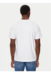Lacoste T-Shirt TH5077 Biały Regular Fit. Kolor: biały. Materiał: bawełna #5
