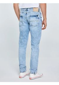 Big-Star - Jeansy męskie jasnoniebieskie Harper 173. Stan: podwyższony. Kolor: niebieski. Sezon: lato. Styl: retro, vintage #3