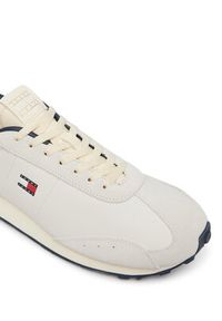 Tommy Jeans Sneakersy Tjm Retro Runner Archive Mix Mat EM0EM01763 Beżowy jasny. Kolor: beżowy. Materiał: skóra #4