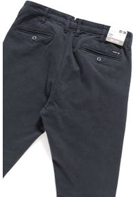 Wrangler - WRANGLER SPODNIE MĘSKIE CHINO NAVY W16LRN114. Materiał: materiał #10