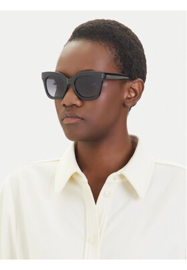 Fossil Okulary przeciwsłoneczne 3153/G/S 206648 Czarny. Kolor: czarny