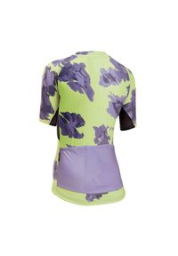 Koszulka rowerowa damska NORTHWAVE Force Evo Woman Jersey. Kolor: fioletowy, żółty, wielokolorowy. Materiał: jersey. Sport: kolarstwo