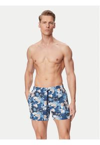 BOSS Szorty kąpielowe Piranha 50508845 Niebieski Regular Fit. Kolor: niebieski. Materiał: syntetyk #4